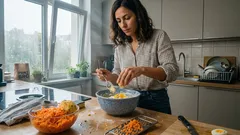 Cremiger Möhrensalat mit Apfel: das Dressing, das den Klassiker plötzlich spannend macht