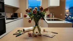 Hilft eine Münze im Vasenwasser wirklich, damit Schnittblumen länger frisch bleiben?