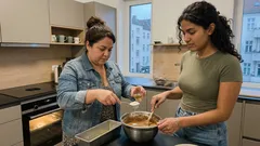 Kaffee-Honig-Kuchen ohne Ei und Milch: saftig, schnell und fastentauglich