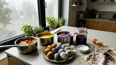 Ostereier natürlich färben: 5 Küchenzutaten für wunderschöne Farben