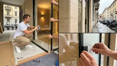 Facciate in vetro al posto delle inferriate: più luce e sicurezza all’ingresso