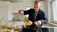 Zucchini-Pfannkuchen: das einfache Rezept für saftige, herzhafte Crêpes