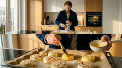 Wurst-Käse-Schnecken aus Blätterteig: das schnelle Rezept mit geriebener Wurst